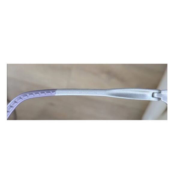 Ray-Ban RB2046 Cutters Sunglasses Silver Blue Mirror Wrap Rx Lenses w/ Case Y2K - Picture 9 of 9